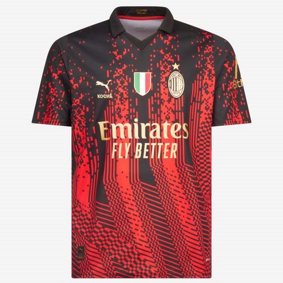 Authentic Camiseta AC Milan 4ª 2022-2023 Rojo